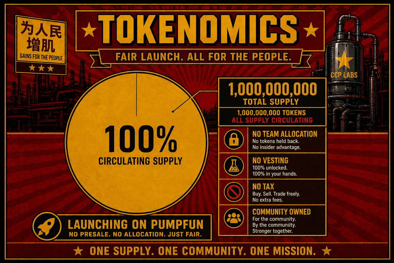 CCP Labs tokenomics visual file